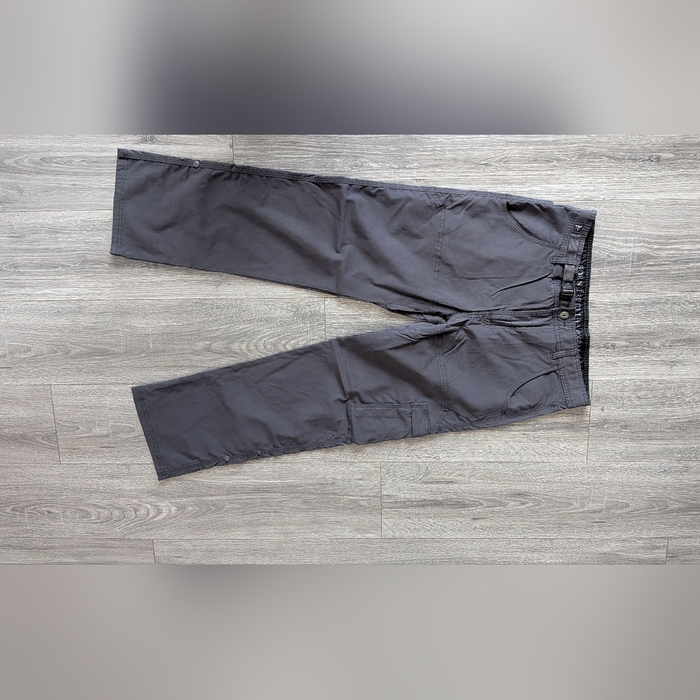Prana Men's Charcoal Cargo Pants